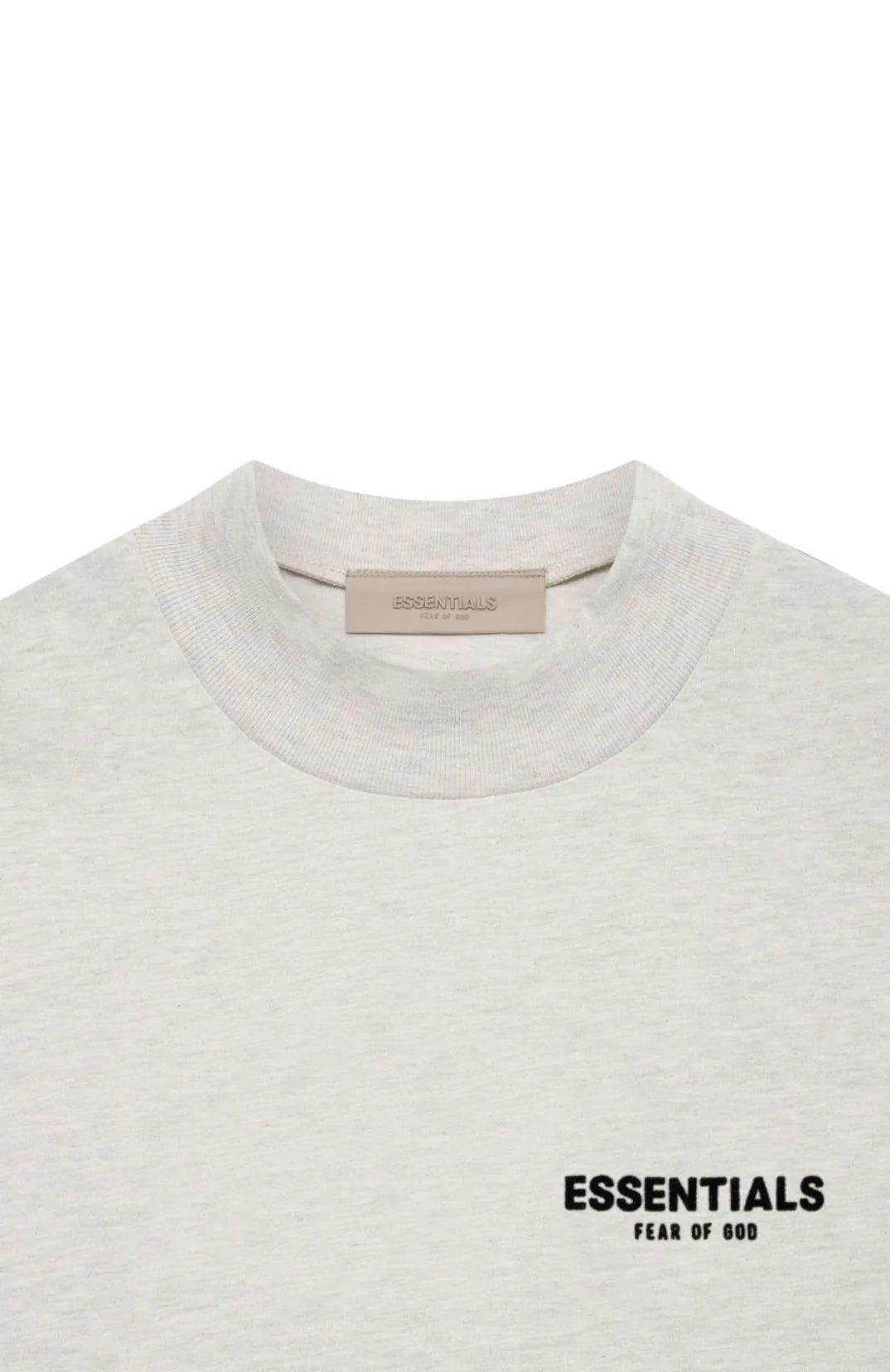 Short tee shirt gris claire essentials