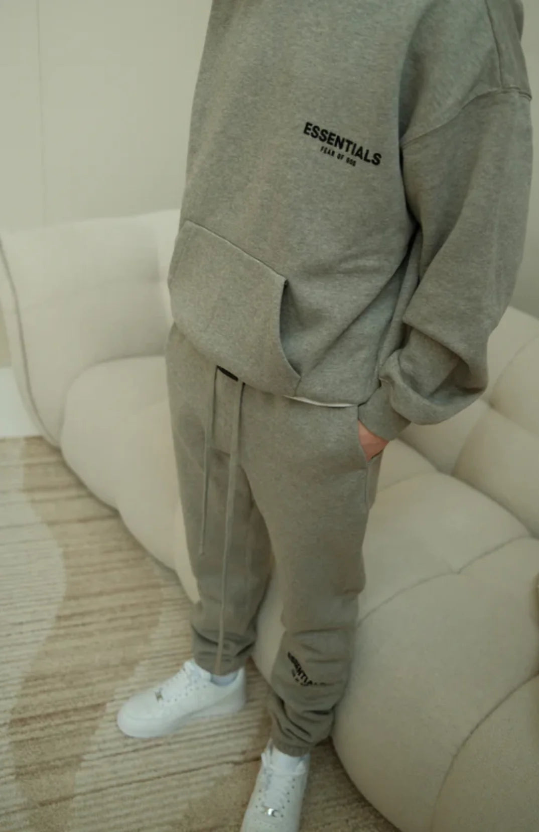 Jogging Essentials Fear of God gris foncé