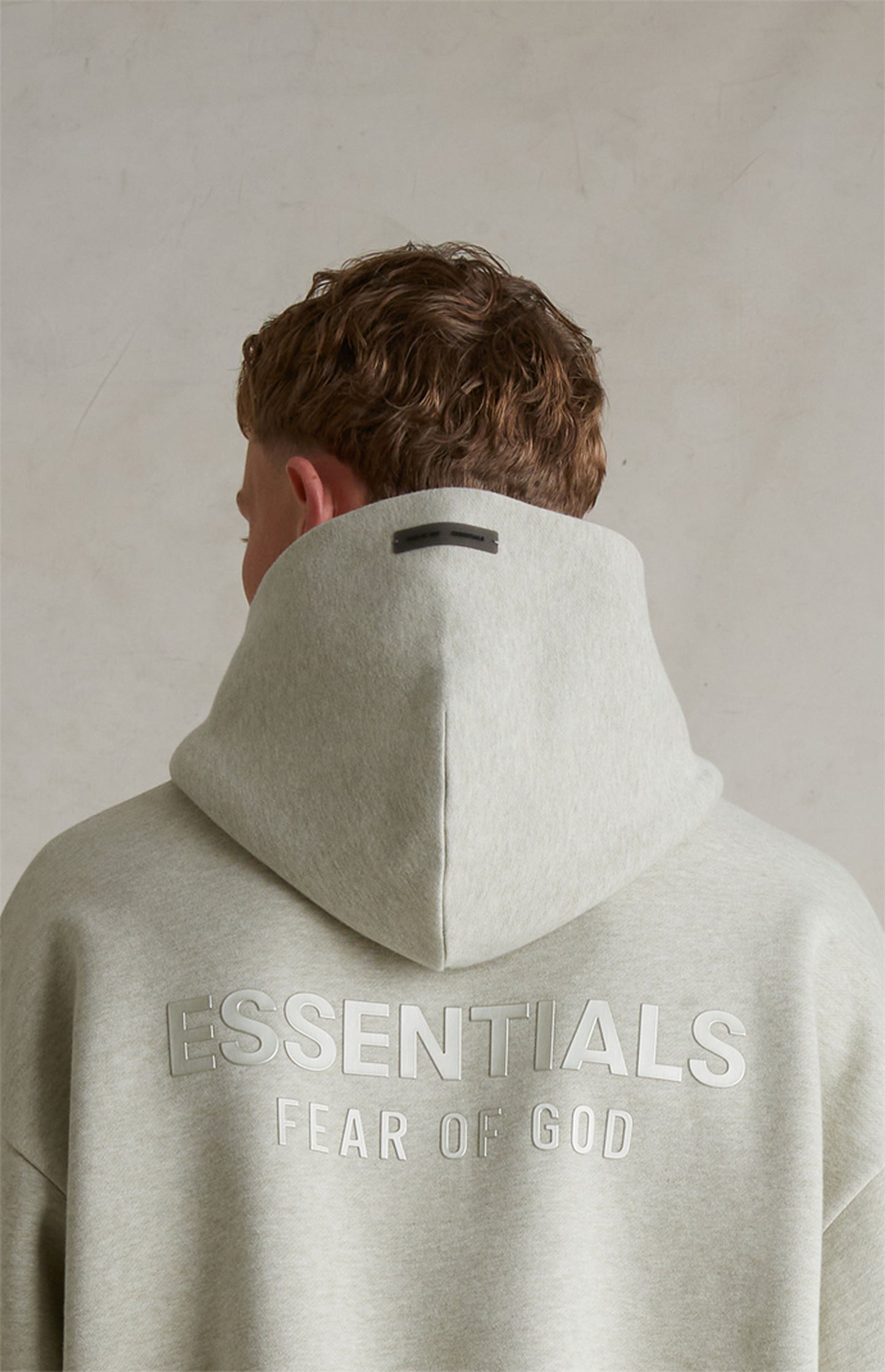 Sweat à Capuche Essentials Fear of God Beige