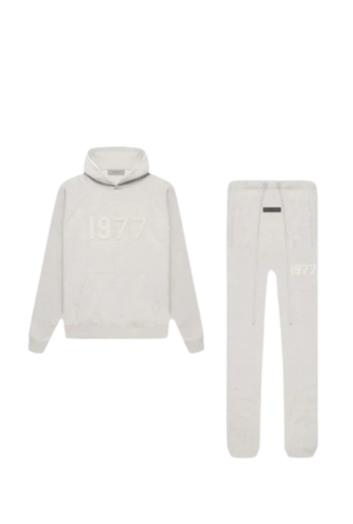 Sweat Essentials 1977 Gris Claire (blanc)