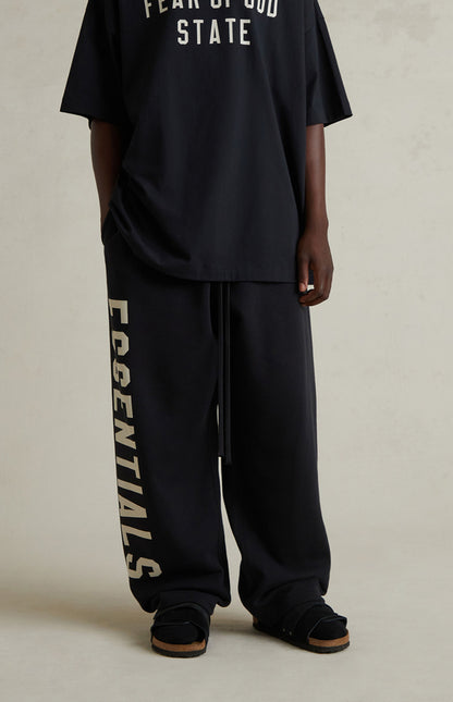 Pantalons Logo Essentials Noir