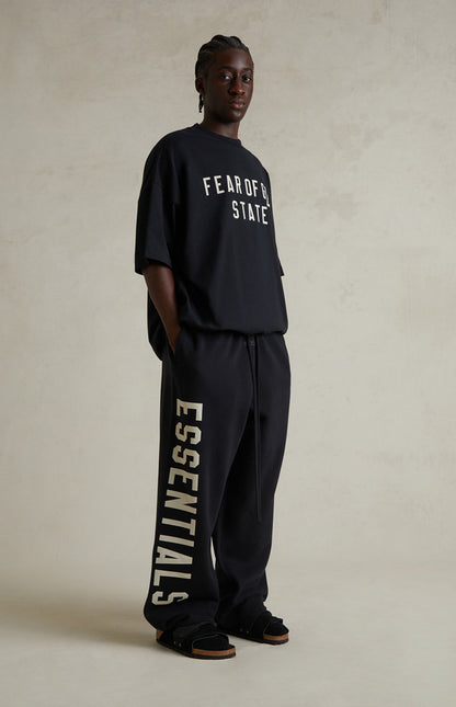 Pantalons Logo Essentials Noir