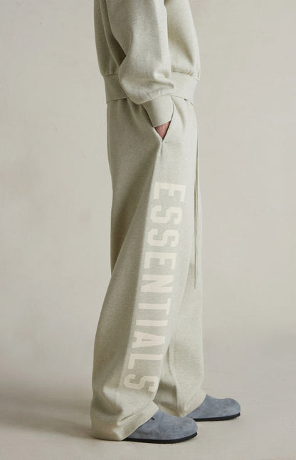 Pantalons Logo Essentials Beige