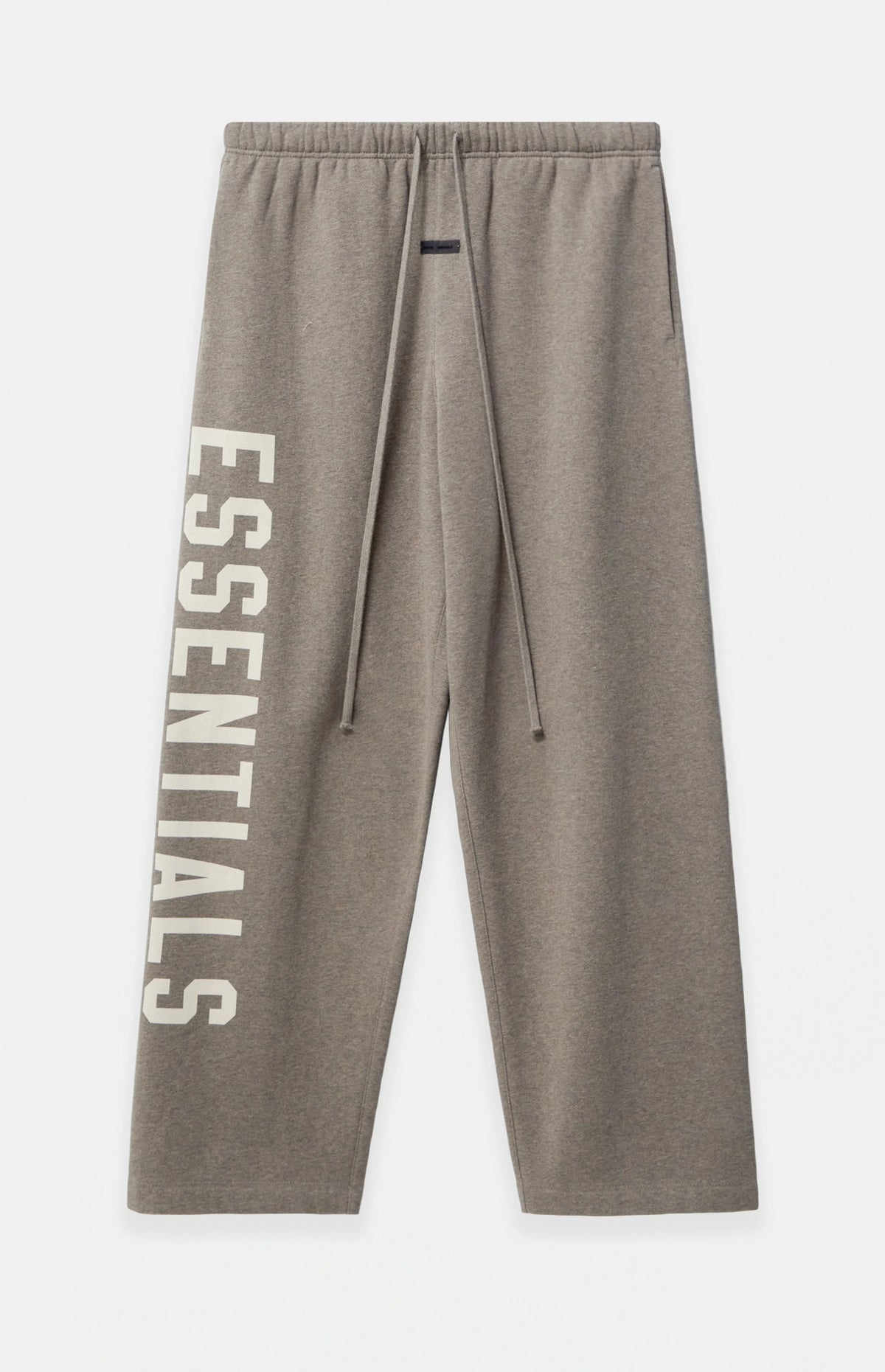 Pantalons Logo Essentials Marron Sable