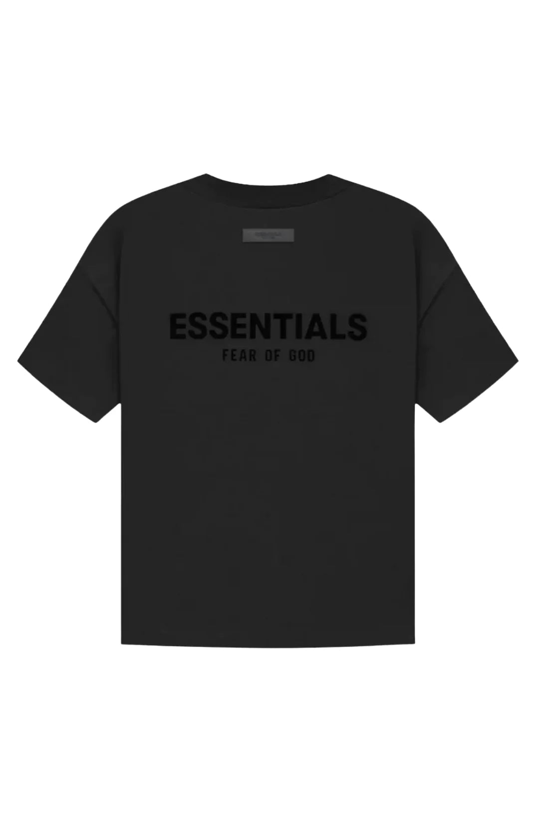 Short tee shirt Essential black