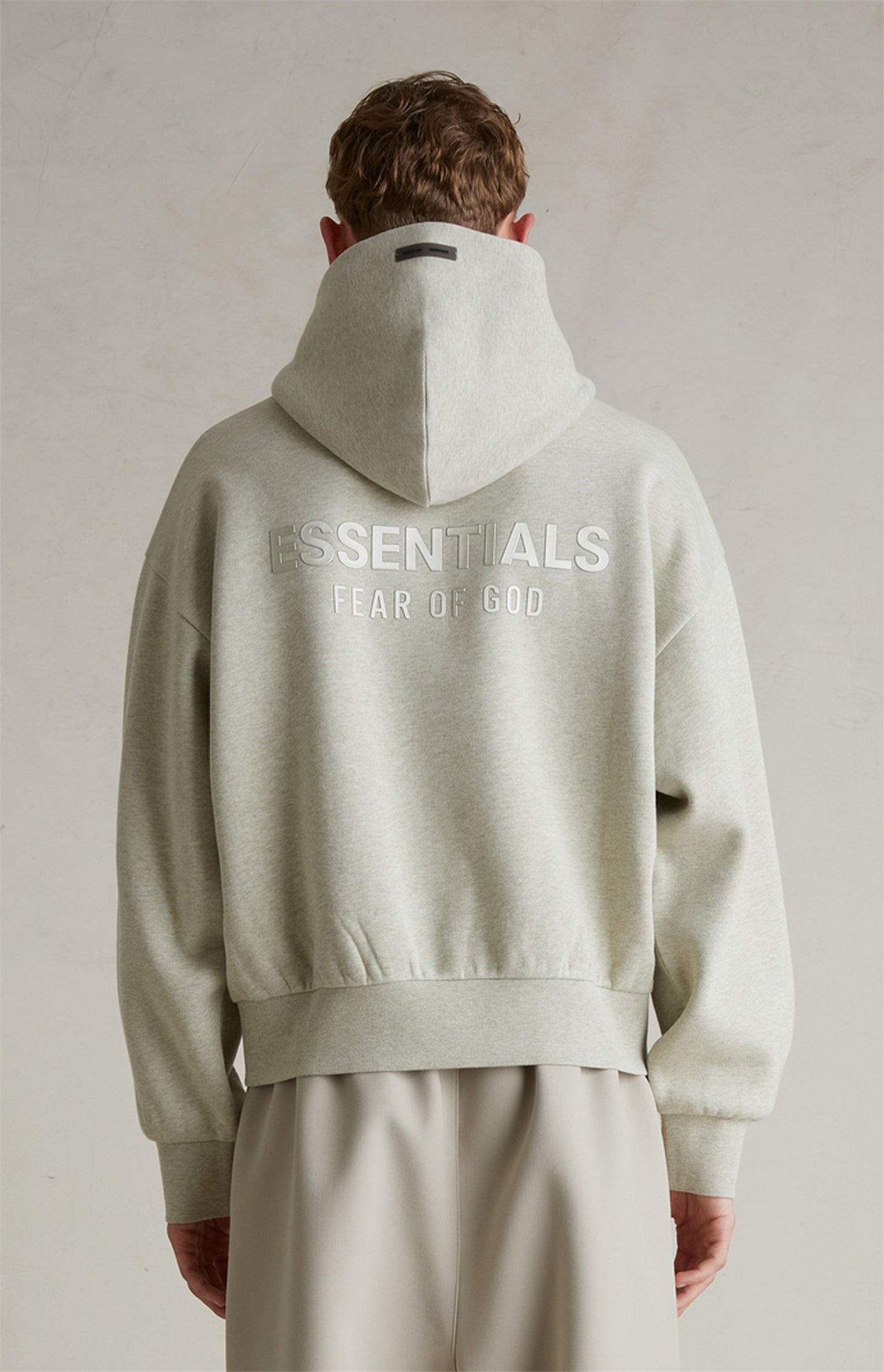 Sweat à Capuche Essentials Fear of God Beige