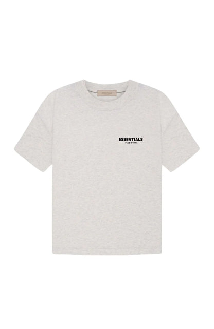 Short tee shirt gris claire essentials