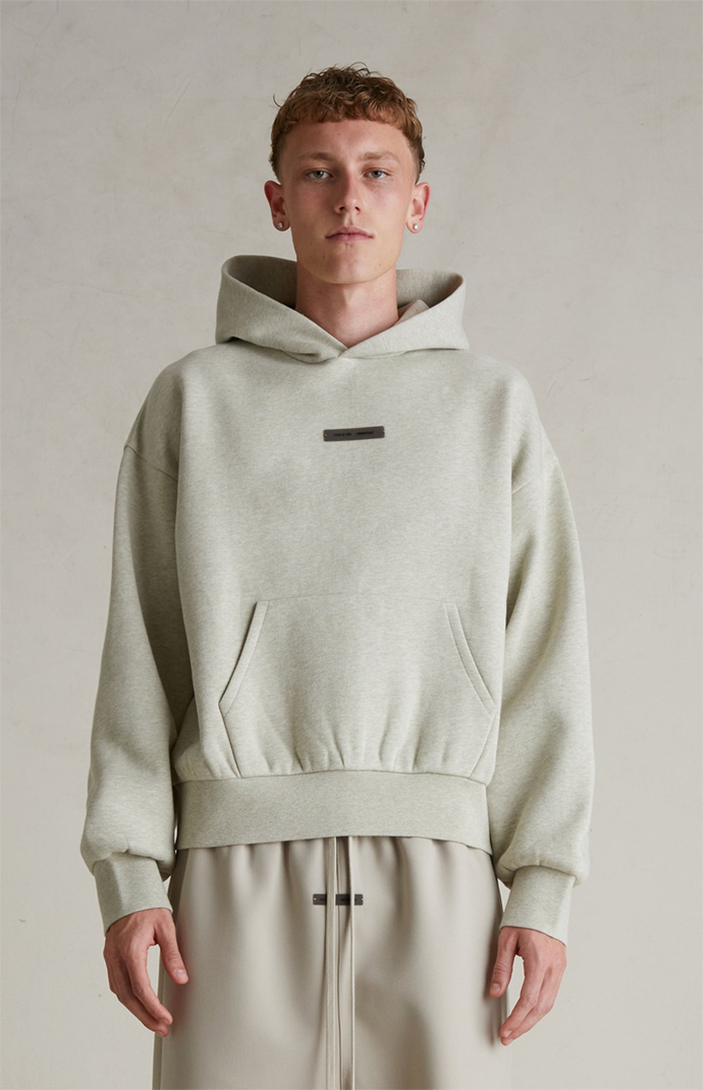 Sweat à Capuche Essentials Fear of God Beige