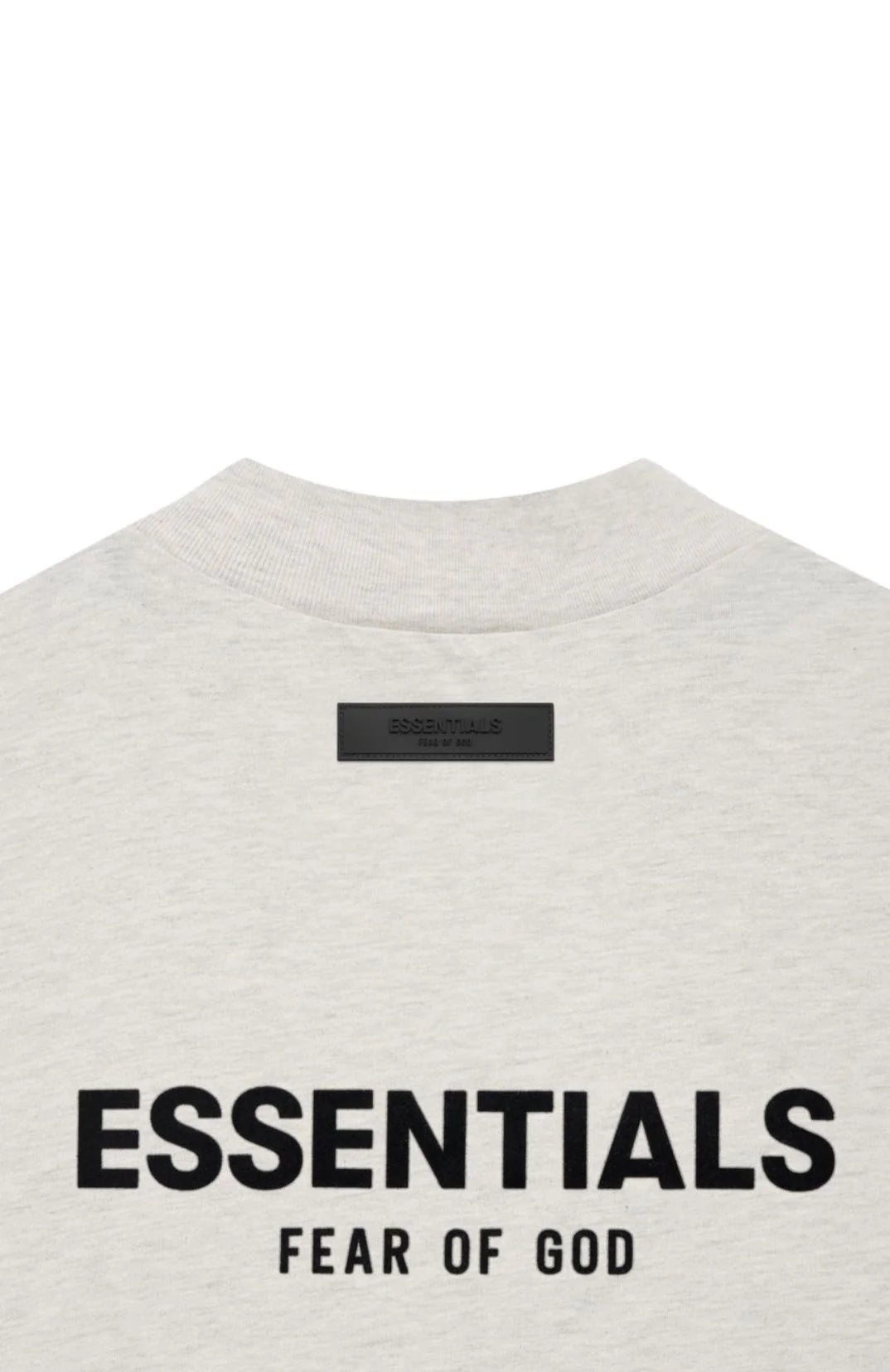 Short tee shirt gris claire essentials