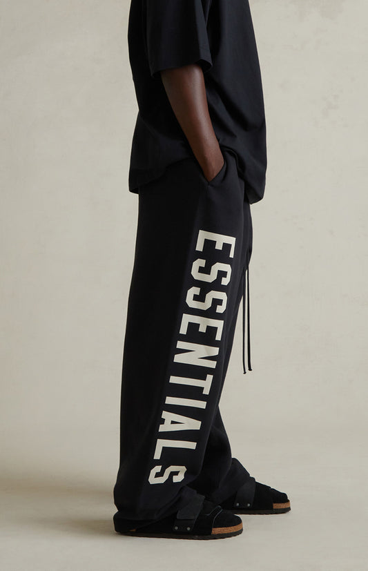 Pantalons Logo Essentials Noir