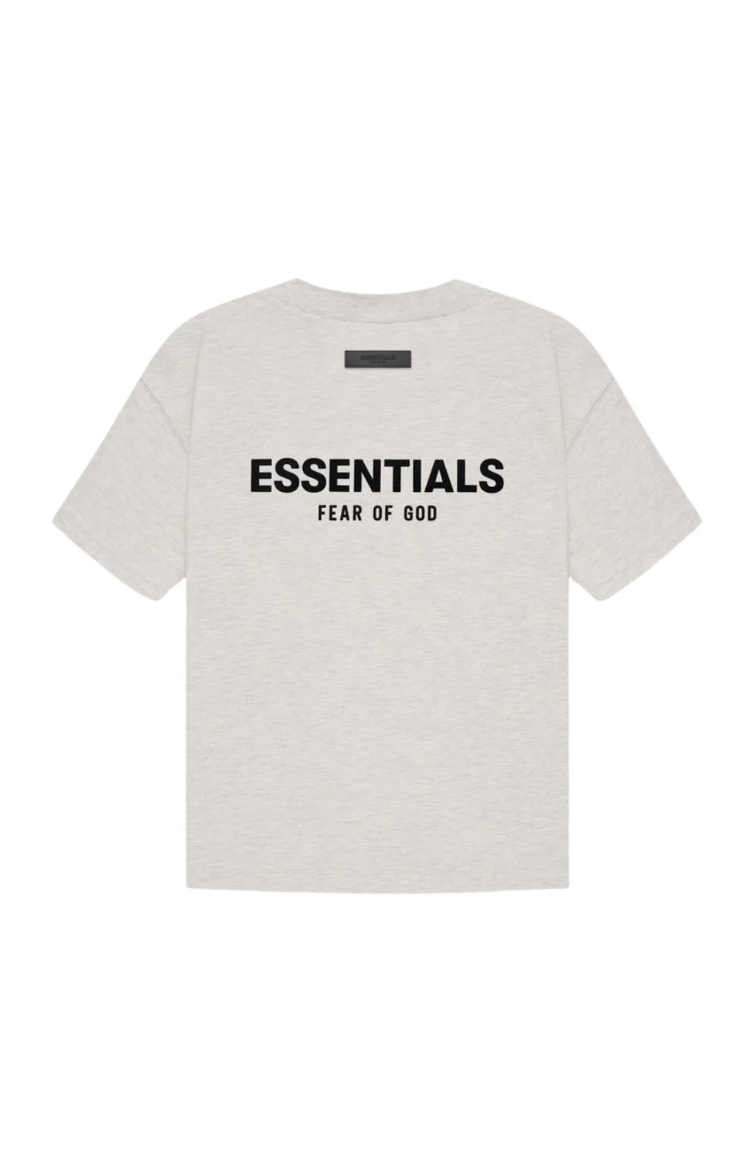 Short tee shirt gris claire essentials