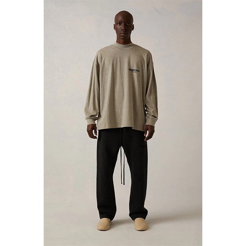 T-shirt Manche Longues Essentials gris Foncer