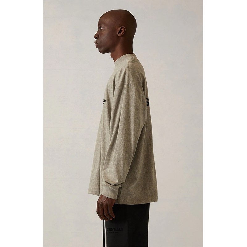 T-shirt Manche Longues Essentials gris Foncer