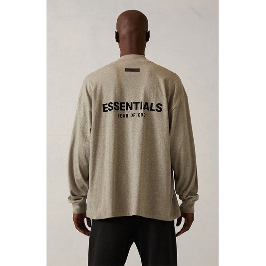 T-shirt Manche Longues Essentials gris Foncer
