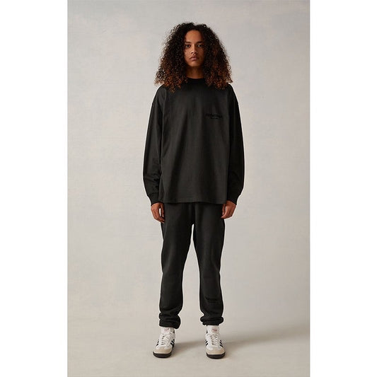 T-shirt Manche longues Essentials Noir