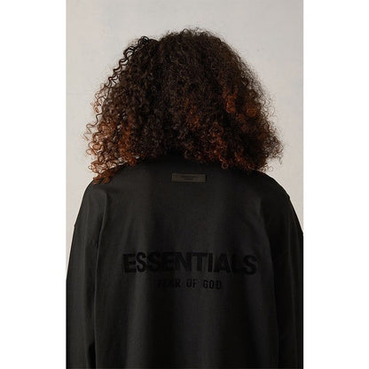 T-shirt Manche longues Essentials Noir