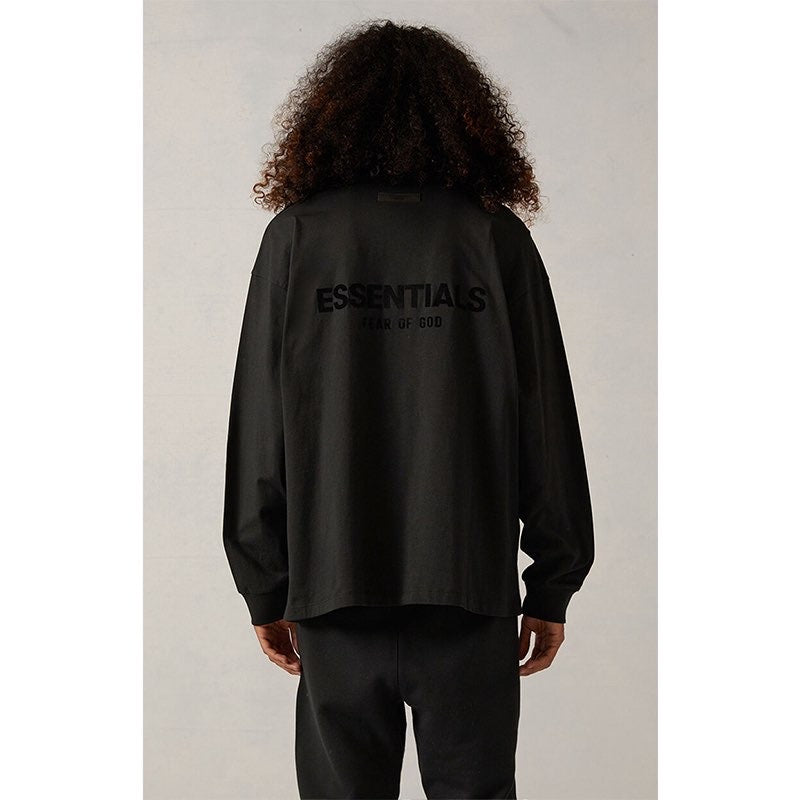 T-shirt Manche longues Essentials Noir