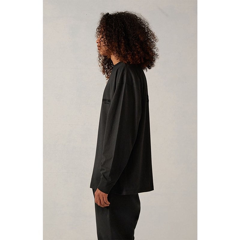 T-shirt Manche longues Essentials Noir