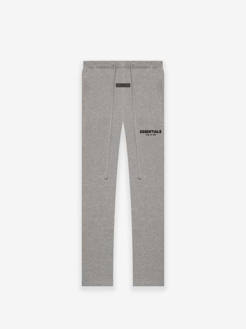 Pantalons Large Essentials Grris Foncé