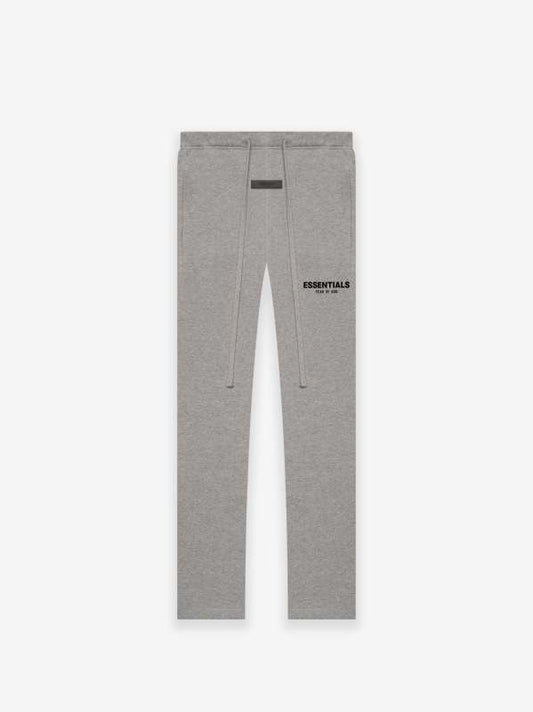 Pantalons Large Essentials Grris Foncé