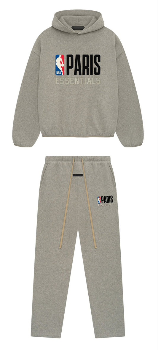 Ensemble  Gris Essentials x NBA
