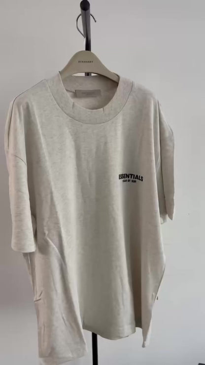 T-shirt Essentials Gris Claire